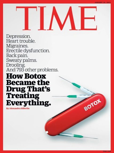 revista time, botox, toxina botulinica